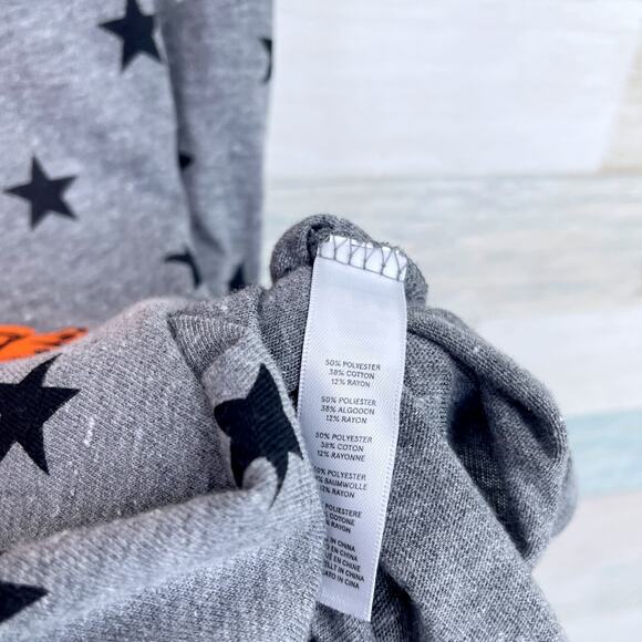 Clemson Tigers Star Print T Shirt Gray Short Sleeve Kickoff Couture Womens XL - Picture 7 of 7